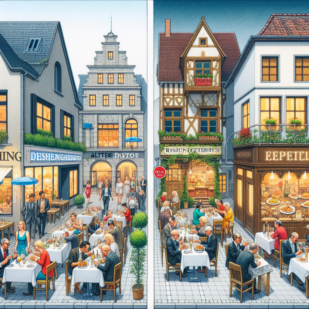 Einfluss steigender Immobilienpreise auf Altendorfs Gastronomieszene